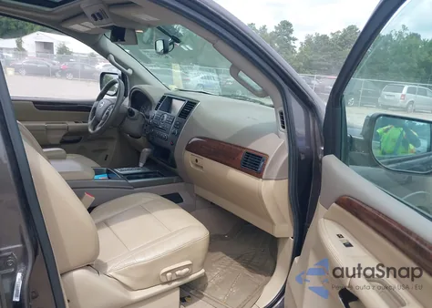 2013 Nissan Armada Platinum из США, поврежденный, VIN 5N1AA0NE8DN612442